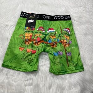 ODD Teenage Mutant Ninja Turtles Christmas Boxer Briefs Men’s Size S NWT